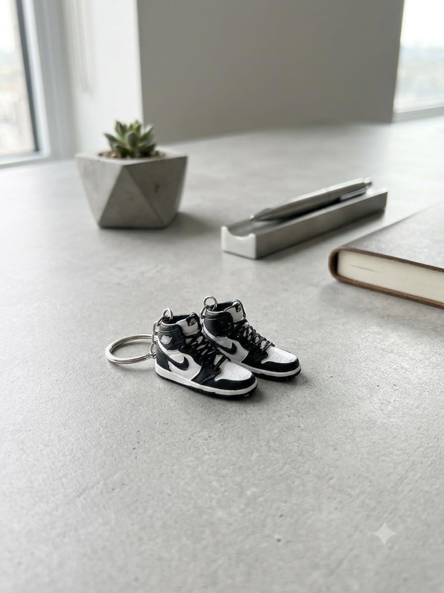 Mini Sneaker Shoe Keychain | Quirky Gift Collectible | Novelty Keychain