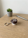 Mini Coffee Cup Clicker Keychain | Tactile Fidget Clicker | Novelty Keychain