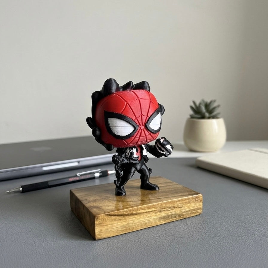 Superhero Inspired Collectible Figure | Unique Desk Decor | Perfect for Gifting