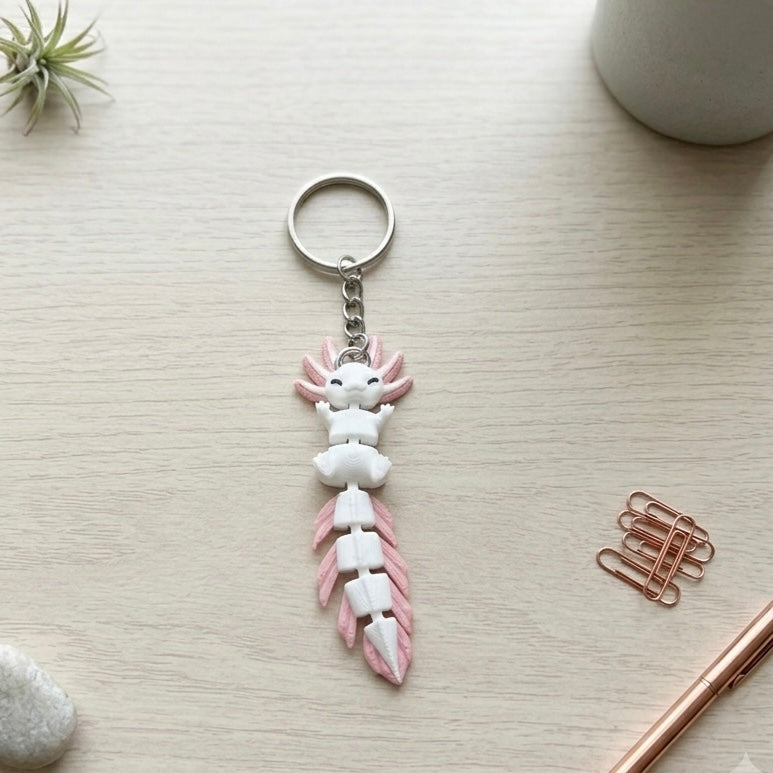 Quirky Flexi Keychains Articulated Bag Charms | Party Favor Gift | Kids Collectible