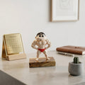 Quirky Shinchan Figurine | Cute Character Collectible | Decorative Showpiece for Home Office Study Table Gift (Bathing Shinchan)